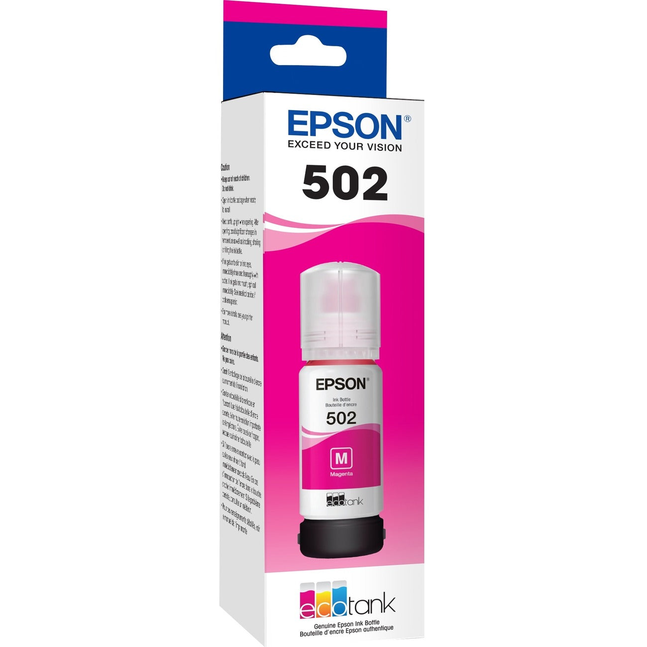 Epson T502, Magenta Ink Bottle Epson T502, Magenta Ink Bottle